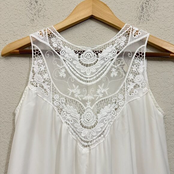 JEN'S PIRATE BOOTY for FREE PEOPLE White Wanderlust Romper Lace - Picture 3 of 12